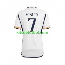 Real Madrid Vinicius Junior 7 Hombre Camiseta de local 2023-2024 Manga Corta