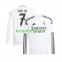 Real Madrid Vinicius Junior 7 Hombre Camiseta Blanco de local 2024-2025 Manga Larga