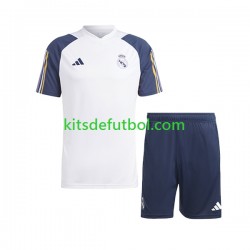 Real Madrid Camiseta de Entrenamiento y Pantalones Blanco 2023-2024