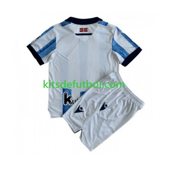 Equipación completa Niño Real Sociedad Camiseta de local 2023-2024 Manga Corta