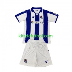Equipación completa Niño Real Sociedad Camiseta de local 2024-2025 Manga Corta