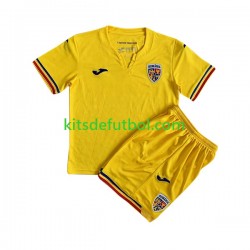 Equipación completa Niño Rumania 2023 Camiseta de local Manga Corta