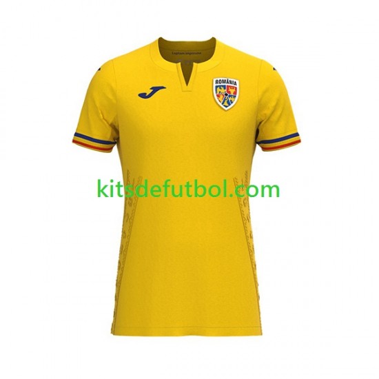 Rumania 2023 Hombre Camiseta de local Manga Corta