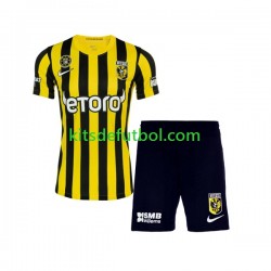 Equipación completa Niño SBV Vitesse Football Kit de local 2022-2023 Manga Corta