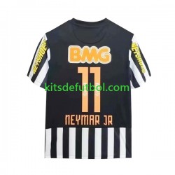 Santos Neymar JR 11 Retro 2011-2012 Hombre Camiseta de visitante Manga Corta