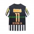 Santos Neymar JR 11 Retro 2011-2012 Hombre Camiseta de visitante Manga Corta