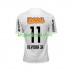 Santos Neymar JR 11 Retro 2011-2012 Hombre Camiseta de local Manga Corta