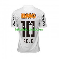 Santos PELE 10 Retro 2011-2012 Hombre Camiseta de local Manga Corta