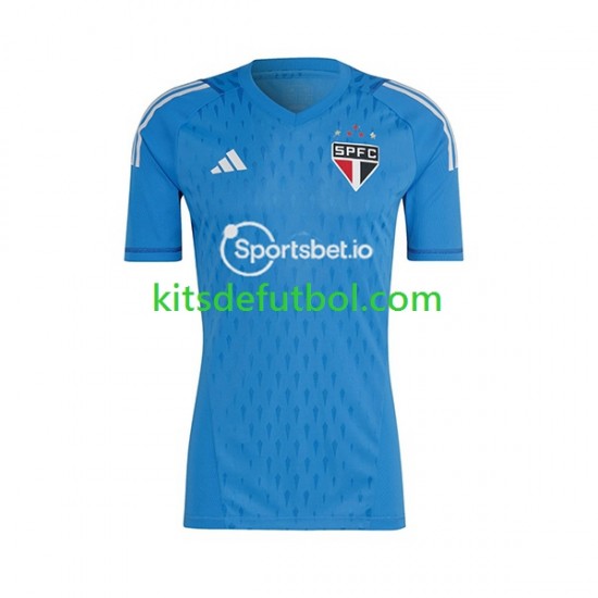 Sao Paulo Portero FC 2023 Hombre Camiseta de visitante Manga Corta