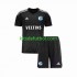 Equipación completa Niño Schalke 04 Portero Camiseta de visitante 2023-2024 Manga Corta