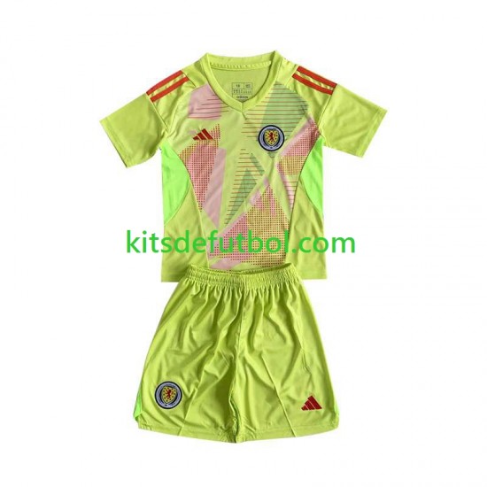 Equipación completa Niño Escocia Portero Euro 2024 Camiseta de local Manga Corta Equipación completa Niño Escocia Portero Euro 2024 Camiseta de local Manga Corta