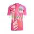 Escocia Portero Euro 2024 Hombre Camiseta Rosa alternativa Manga Corta