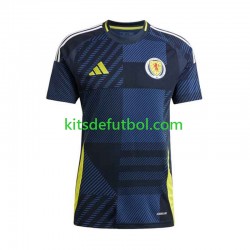 Escocia Euro 2024 Hombre Camiseta de local Manga Corta