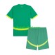 Equipación completa Niño Senegal 2025 Camiseta de visitante Manga Corta