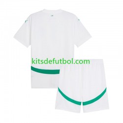 Equipación completa Niño Senegal 2025 Camiseta de local Manga Corta