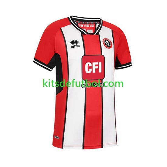 Sheffield United Hombre Camiseta de local 2023-2024 Manga Corta