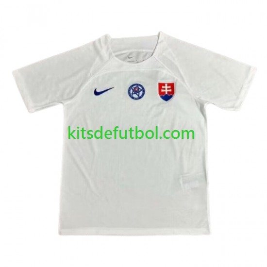 Eslovaquia Euro 2024 Hombre Camiseta de visitante Manga Corta