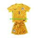 Equipación completa Niño Eslovenia Portero Jan Oblak 1 Euro 2024 Camiseta Amarillo de local Manga Corta