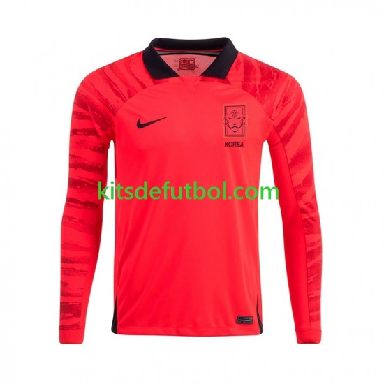 Corea Del Sur World Cup 2022 Hombre Camiseta de local Manga Larga