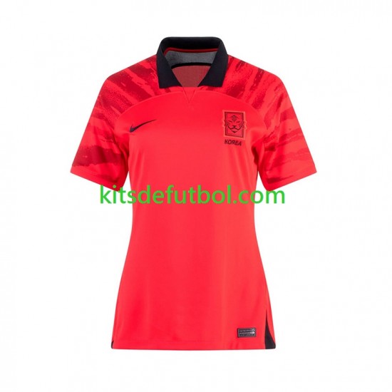 Corea Del Sur World Cup 2022 Mujer Camiseta de local Manga Corta
