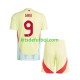 Equipación completa Niño España Gavi 9 Euro 2024 Camiseta de visitante Manga Corta
