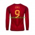 España Gavi 9 World Cup 2022 Hombre Camiseta de local Manga Larga