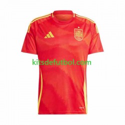 España Euro 2024 Hombre Camiseta de local Manga Corta