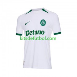 Sporting CP Hombre Camiseta de visitante 2024-2025 Manga Corta