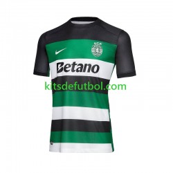 Sporting CP Hombre Camiseta de local 2024-2025 Manga Corta