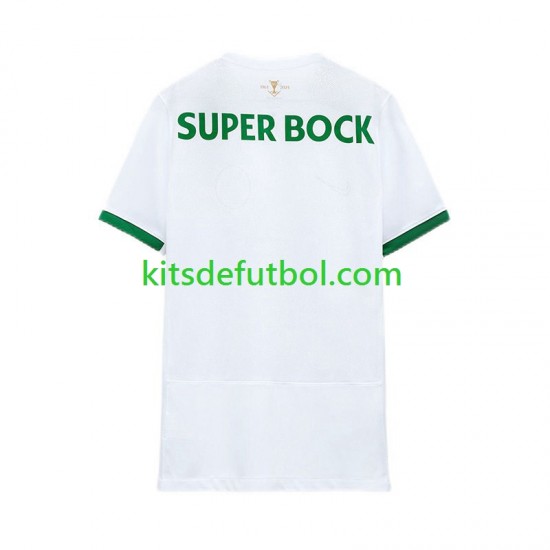Sporting CP 60th Anniversary 2024 Hombre Camiseta de local Manga Corta