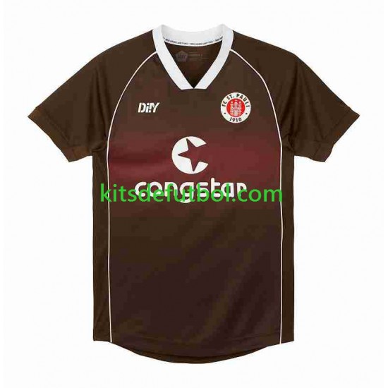 St Pauli Hombre Camiseta de local 2023-2024 Manga Corta