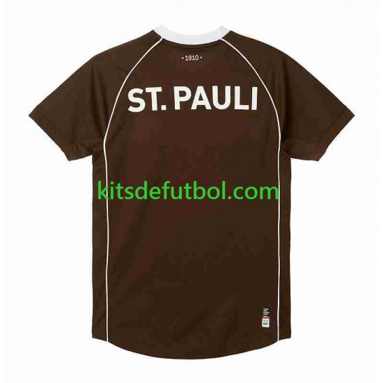 St Pauli Hombre Camiseta de local 2023-2024 Manga Corta