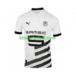 Stade Rennais Hombre Camiseta Blanco de visitante 2023-2024 Manga Corta