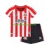 Equipación completa Niño Sunderland Camiseta de local 2024-2025 Manga Corta