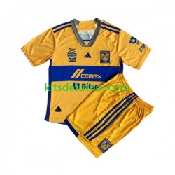 Equipación completa Niño Tigres UANL Camiseta de local 2023-2024 Manga Corta