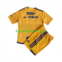 Equipación completa Niño Tigres UANL Camiseta de local 2023-2024 Manga Corta
