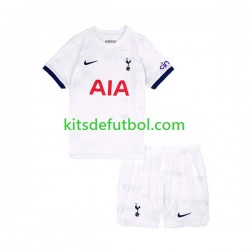 Equipación completa Niño Tottenham Hotspur Camiseta de local 2023-2024 Manga Corta