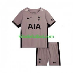 Equipación completa Niño Tottenham Hotspur Camiseta alternativa 2023-2024 Manga Corta