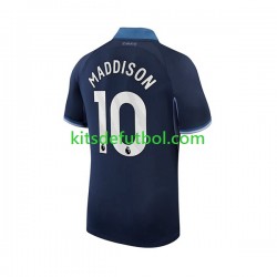 Tottenham Hotspur James Maddison 10 Hombre Camiseta de visitante 2023-2024 Manga Corta