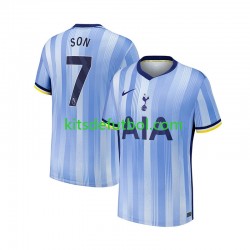 Tottenham Hotspur Son Heung-Min 7 Hombre Camiseta de visitante 2024-2025 Manga Corta