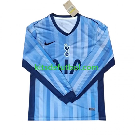 Tottenham Spurs Hombre Camiseta de visitante 2024-2025 Manga Larga