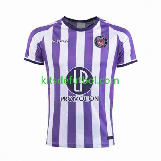 Toulouse Hombre Camiseta de local 2023-2024 Manga Corta