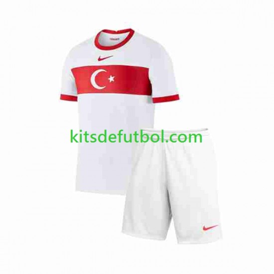 Equipación completa Niño Turquía Camiseta de local 2023-2024 Manga Corta