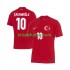 Turquía Hakan Calhanoglu 10 Euro 2024 Hombre Camiseta de visitante Manga Corta
