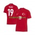 Turquía Kenan Yıldız 19 Euro 2024 Hombre Camiseta de visitante Manga Corta
