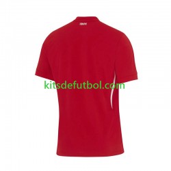 Turquía Euro 2024 Hombre Camiseta Rojo de visitante Manga Corta