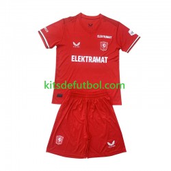 Equipación completa Niño Twente Camiseta de local 2024-2025 Manga Corta