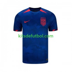 Estados Unidos 2023 Hombre Camiseta de visitante Manga Corta