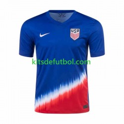 Estados Unidos 2024 Hombre Camiseta de visitante Manga Corta