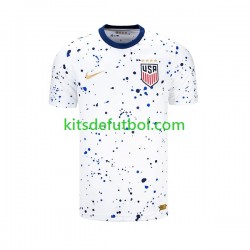 Estados Unidos 2023 Hombre Camiseta de local Manga Corta